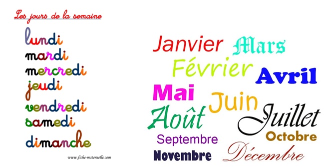 jours et mois